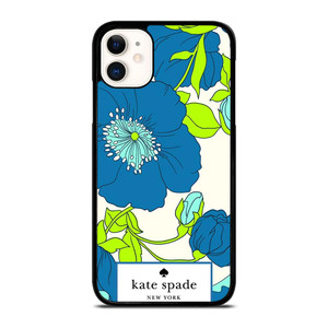 KATE SPADE BLUE FLORAL iPhone 11 Case Cover