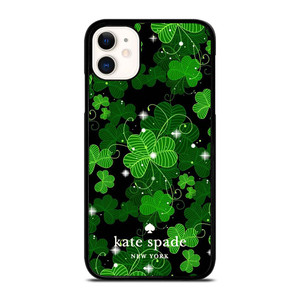 KATE SPADE GREEN LEAFS iPhone 11 Case Cover
