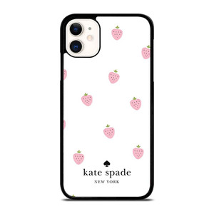 KATE SPADE NEW YORK PINK STRAWBERRY iPhone 11 Case Cover