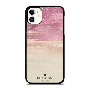 KATE SPADE NEW YORK ROSE GOLD GLITTER iPhone 11 Case Cover