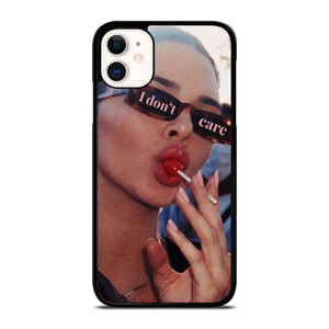 KENDALL JENNER I DON'T CARE iPhone 11 Case Cover KENDALL JENNER I DON'T CARE iPhone 11 Case Cover