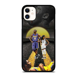 KOBE BRYANT AND GIGI iPhone 11 Case Cover KOBE BRYANT AND GIGI iPhone 11 Case Cover