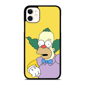 KRUSTY THE CLOWN CARTOON iPhone 11 Case Cover