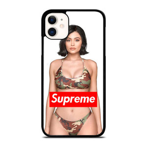 KYLIE JENNER SUPREME CAMO iPhone 11 Case Cover