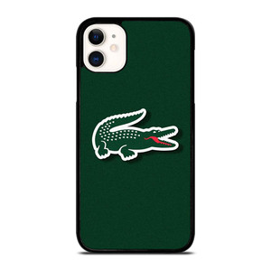 LACOSTE CROCODILE GREEN iPhone 11 Case Cover