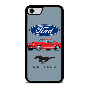 1965 FORD MUSTANG ILLUSTRATION iPhone SE 2022 Case Cover