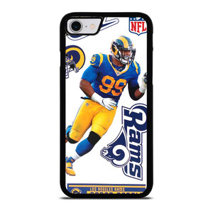 AARON DONALD LOS ANGELES RAMS NFL iPhone SE 2022 Case Cover