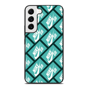 NIKE SB SKATEBOARD BOX PATTERN TURQUOISE Samsung Galaxy S22 Case Cover