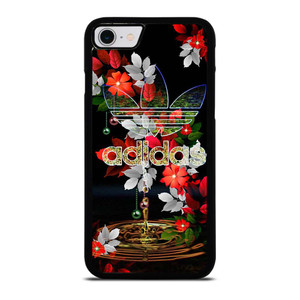 ADIDAS FLOWER PATTERN iPhone SE 2022 Case Cover