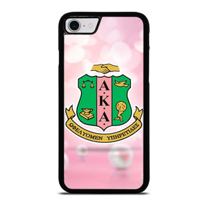 AKA PINK AND GREEN LOGO 2 iPhone SE 2022 Case Cover