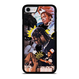 ASAP ROCKY RAPPER COLLAGE iPhone SE 2022 Case Cover