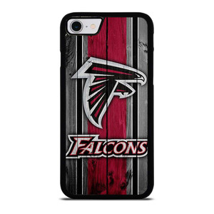 ATLANTA FALCONS WOODEN LOGO iPhone SE 2022 Case Cover