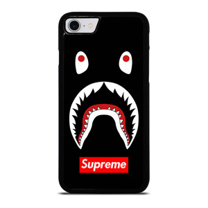 BAPE CAMO SHARK SUPREME BLACK iPhone SE 2022 Case Cover