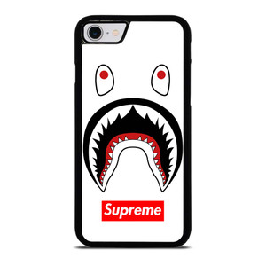 BAPE CAMO SHARK SUPREME WHITE iPhone SE 2022 Case Cover BAPE CAMO SHARK SUPREME WHITE iPhone SE 2022 Case Cover