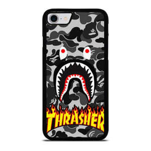 BAPE SHARK THRASHER iPhone SE 2022 Case Cover