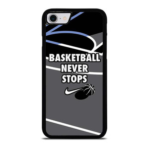 BASKETBALL NEVER STOPS NIKE LOGO iPhone SE 2022 Case Cover BASKETBALL NEVER STOPS NIKE LOGO iPhone SE 2022 Case Cover