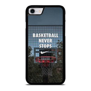 BASKETBALL NEVER STOPS RING iPhone SE 2022 Case Cover