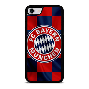 BAYERN MUNCHEN FC FLAG LOGO iPhone SE 2022 Case Cover