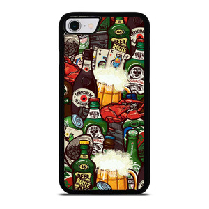 BEER BOTTLE CARTOON iPhone SE 2022 Case Cover