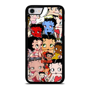 BETTY BOOP COLLAGE FACE iPhone SE 2022 Case Cover