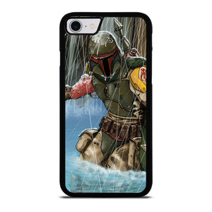 BOBA FETT STAR WARS CARTOON iPhone SE 2022 Case Cover