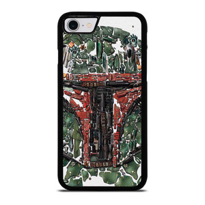BOBA FETT STAR WARS MOZAIC iPhone SE 2022 Case Cover