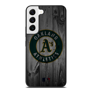 OAKLAND ATHLETICS BASEBALL MLB WOOD LOGO Samsung Galaxy S22 Case Cover OAKLAND ATHLETICS BASEBALL MLB WOOD LOGO Samsung Galaxy S22 Case Cover