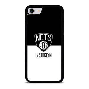 BROOKLYN NETS NBA BLACK WHITE iPhone SE 2022 Case Cover