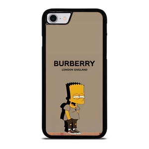 BURBERRY LONDON THE SIMPSONS iPhone SE 2022 Case Cover