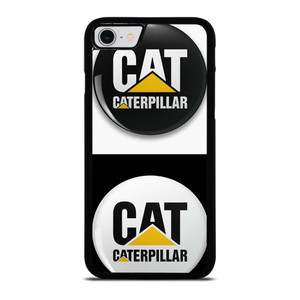 CAT CATERPILLAR WHITE BLACK iPhone SE 2022 Case Cover CAT CATERPILLAR WHITE BLACK iPhone SE 2022 Case Cover