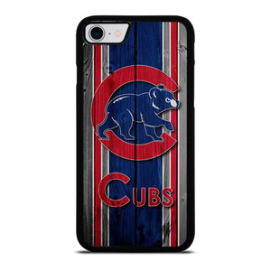 CHICAGO CUBS WOODEN LOGO iPhone SE 2022 Case Cover