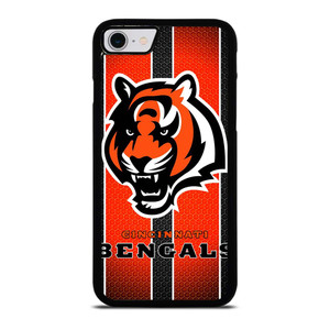 CINCINNATI BENGALS METAL SYMBOL iPhone SE 2022 Case Cover