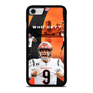 CINCINNATI BENGALS NFL JOE BURROW iPhone SE 2022 Case Cover