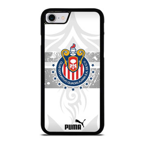 CLUB DEPORTIVO GUADALAJARA PUMA WHITE iPhone SE 2022 Case Cover CLUB DEPORTIVO GUADALAJARA PUMA WHITE iPhone SE 2022 Case Cover