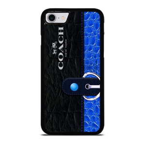 COACH BAG BLUE iPhone SE 2022 Case Cover