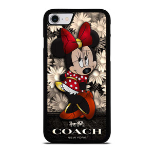 COACH FLOWER MINNIE MOUSE iPhone SE 2022 Case Cover COACH FLOWER MINNIE MOUSE iPhone SE 2022 Case Cover