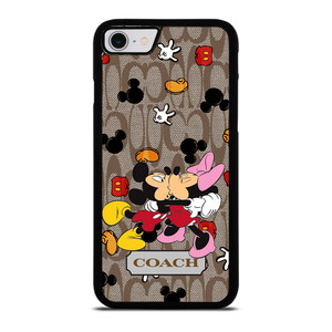 COACH MICKEY MINNIE MOUSE KISS iPhone SE 2022 Case Cover COACH MICKEY MINNIE MOUSE KISS iPhone SE 2022 Case Cover