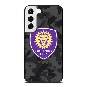 ORLANDO CITY SC MLS BLACK CAMO Samsung Galaxy S22 Case Cover