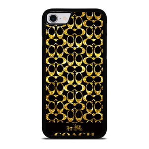 COACH NEW YORK GOLD iPhone SE 2022 Case Cover