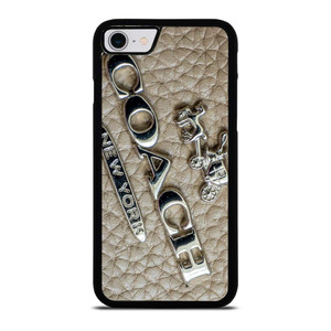 COACH NEW YORK LOGO ON LEATHER iPhone SE 2022 Case Cover COACH NEW YORK LOGO ON LEATHER iPhone SE 2022 Case Cover