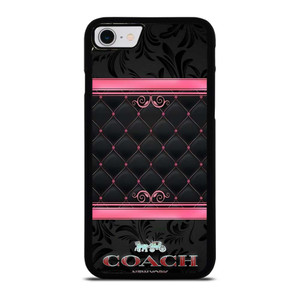 COACH NEW YORK PINK BLACK iPhone SE 2022 Case Cover