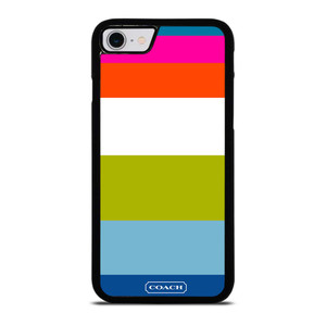 COACH NEW YORK STRIPE 2 iPhone SE 2022 Case Cover