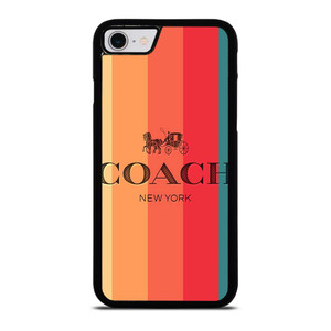 COACH NEW YORK STRIPES 2 iPhone SE 2022 Case Cover