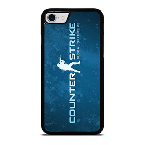 COUNTER STRIKE CSGO LOGO BLUE iPhone SE 2022 Case Cover COUNTER STRIKE CSGO LOGO BLUE iPhone SE 2022 Case Cover