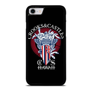 CROOKS AND CASTLES HAWAII LOGO iPhone SE 2022 Case Cover