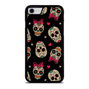 DAY OF THE DEAD CUTE PATTERN iPhone SE 2022 Case Cover DAY OF THE DEAD CUTE PATTERN iPhone SE 2022 Case Cover