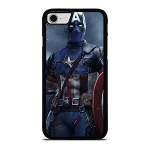 DEADPOOL CAPTAIN AMERICA MARVEL iPhone SE 2022 Case Cover