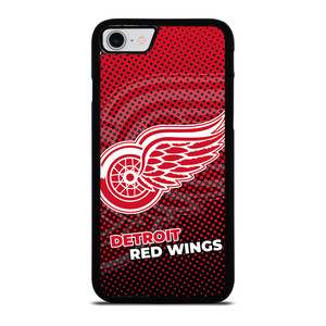 DETROIT RED WINGS HALFTONE EFFECT iPhone SE 2022 Case Cover