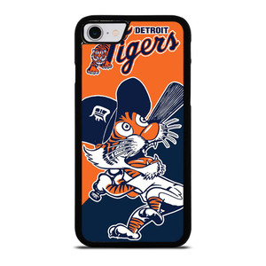 DETROIT TIGERS MASCOT MLB LOGO iPhone SE 2022 Case Cover