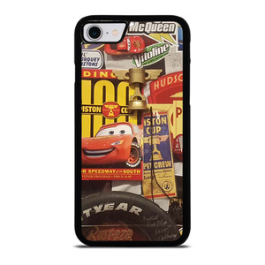 DISNEY CARS MOVIE COLLAGE iPhone SE 2022 Case Cover